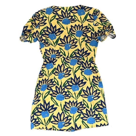 Zara, Trf collection, Sunflower Mini Dress_Small - Picture 3 of 8